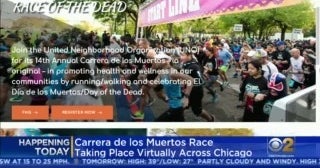 14th Annual Carrera De Los Muertos Goes Virtual CBS Chicago