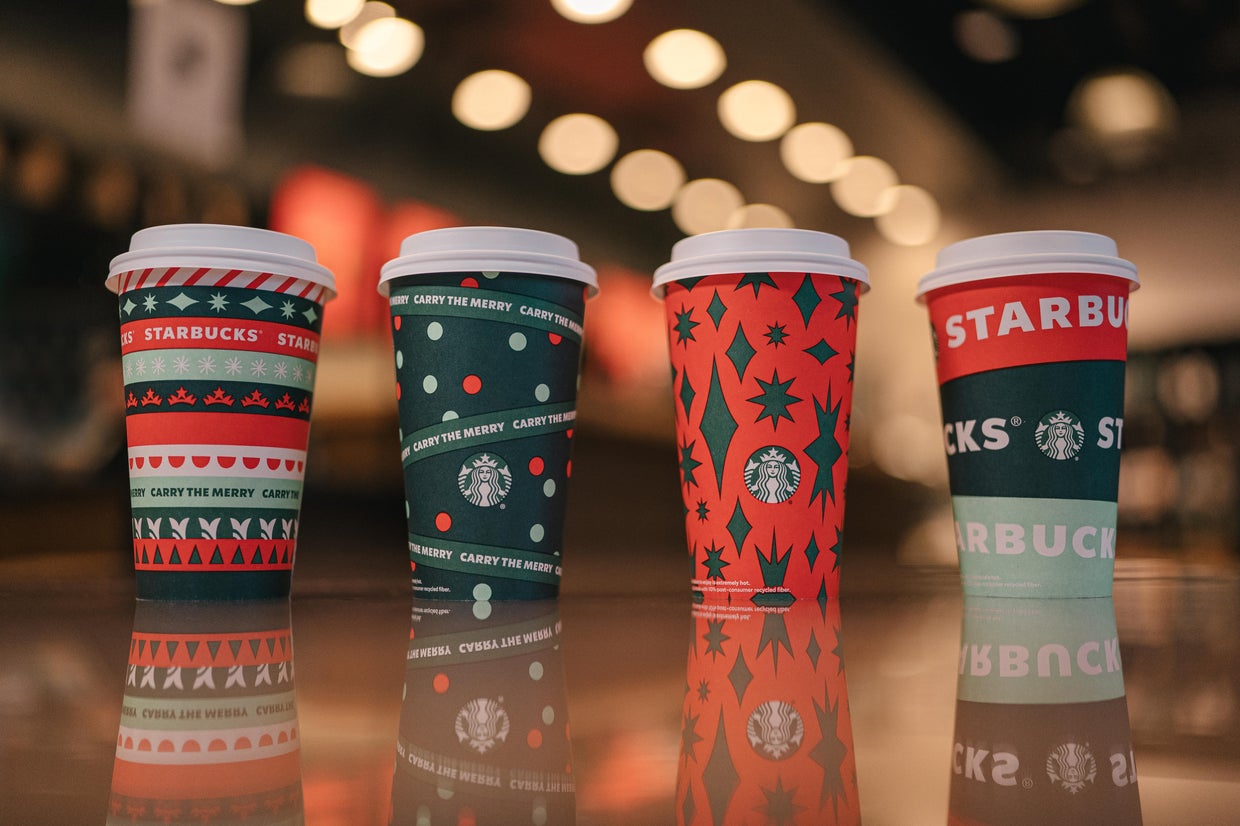 Starbucks 2020 holiday cup designs released CBS News