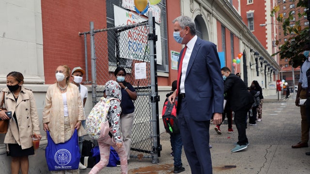 New York City School Children Return To In-Person Classes 