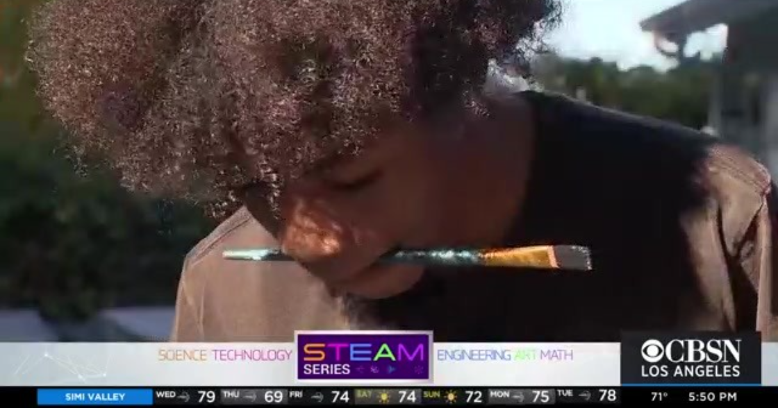 STEAM: Meet The Teen Art Prodigy Who Got The Attention Of Kamala Harris ...