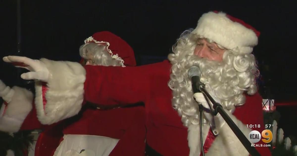 'Nothing Will Stop Christmas' Santa's Sleigh Lands In Orange County