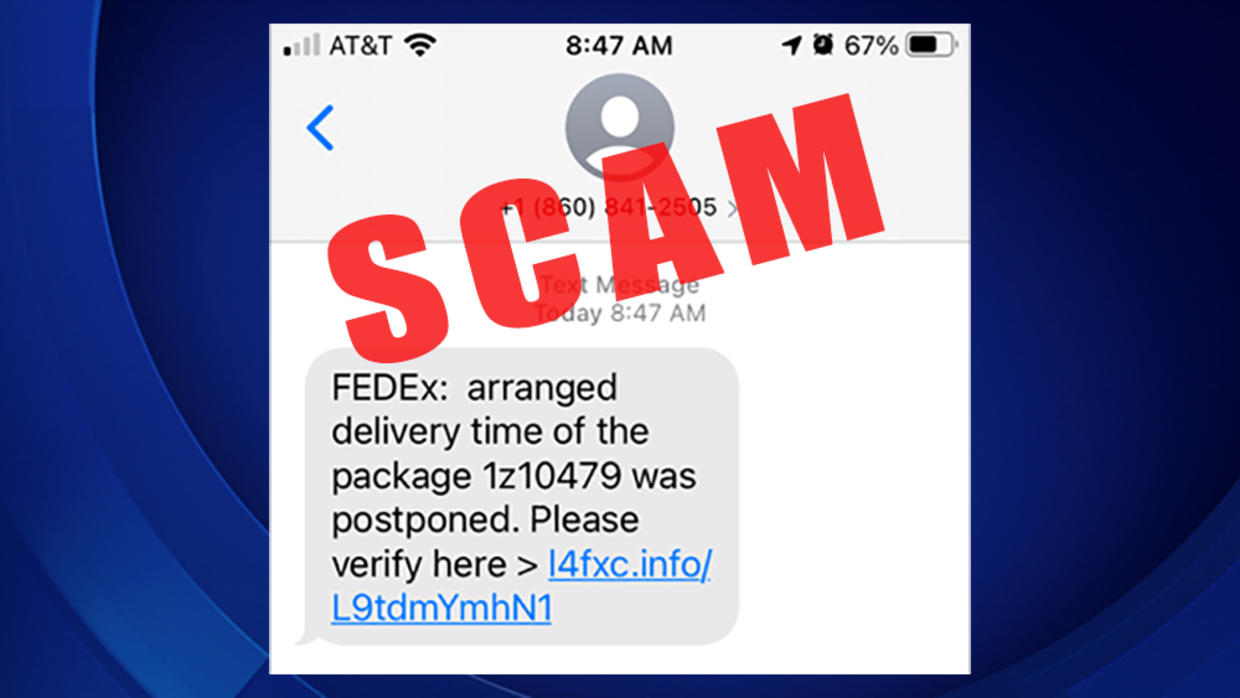Ftc Text Messages With Links Claiming To Be From Ups Fedex Are Scams Cbs Los Angeles 2674