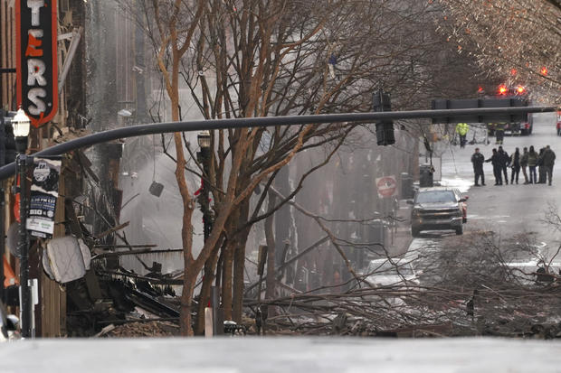 Nashville explosion damage 