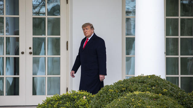 President Trump Returns To The White House From Florida 