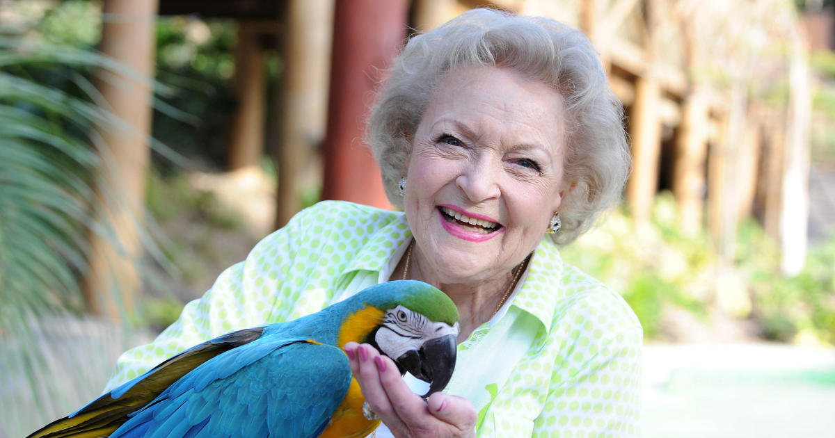 Betty White says she will spend her 99th birthday feeding two ducks that visit her “every day”