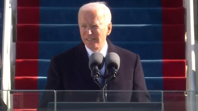 Joe Biden's inauguration address: "This is America's day" 