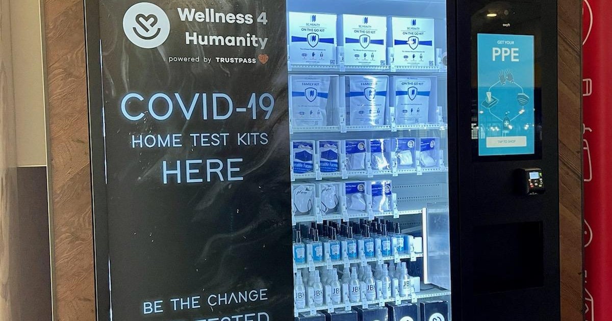 Oakland International Airport Unveils COVID19 Test Vending Machines