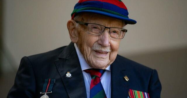 100-year-old Captain Tom Moore hospitalized with COVID-19