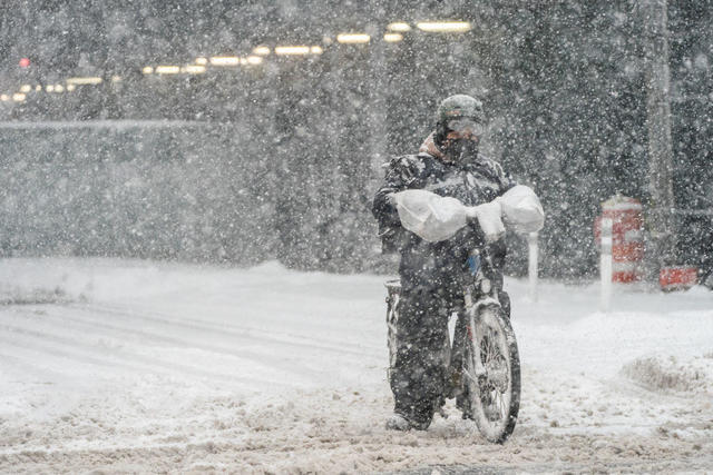 Major Winter Storm Dumps Snow Across The Northeast