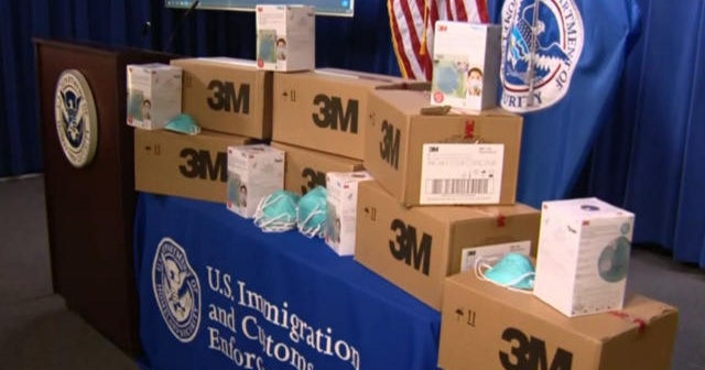 Feds issue warning after seizing millions of counterfeit masks
