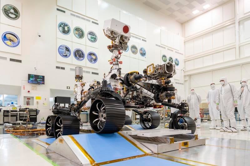 Watch Live NASA's Perseverance rover landing on Mars CBS News