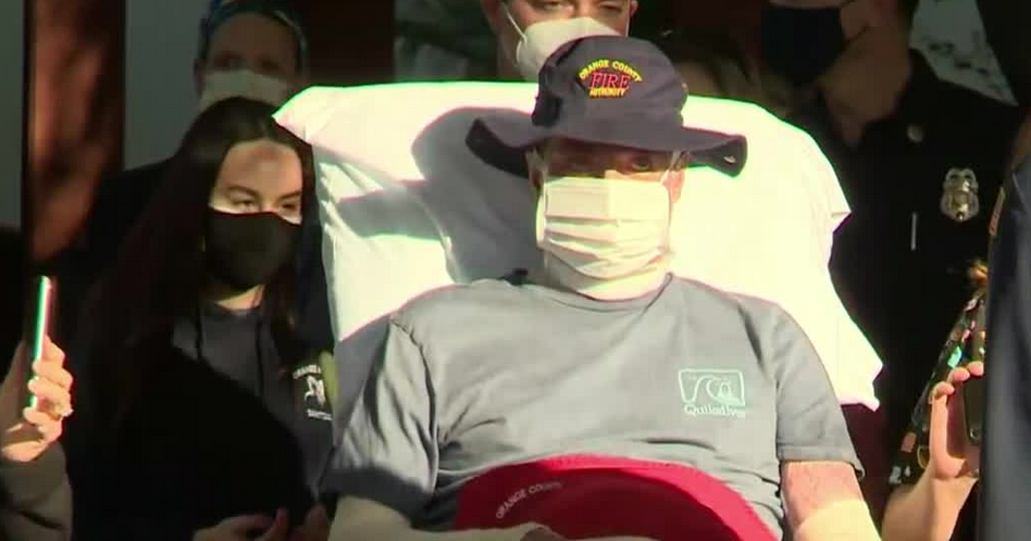 Firefighter injured with severe burns from California wildfire released from hospital - Vimarsana News