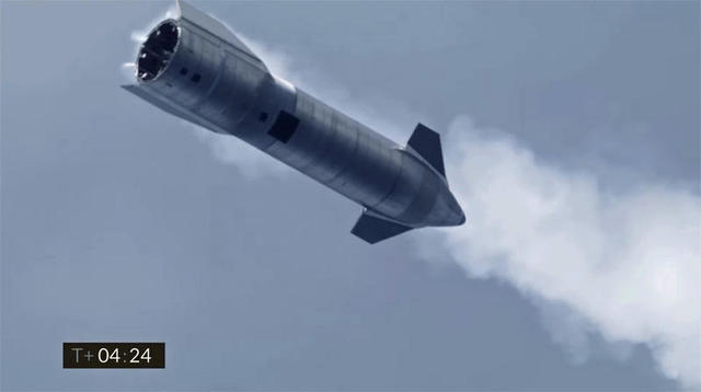 Spacex Starship Sn10 Prototype Sticks Landing Then Explodes Cbs News