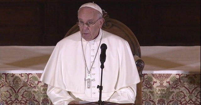 Pope Francis addresses values of marriage