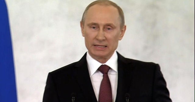 Putin moves forward to formalize Crimea annexation as U.S. imposes sanctions