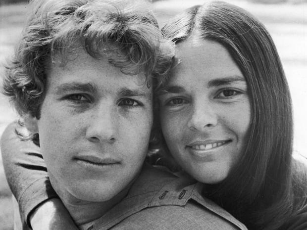 Portrait Of O'Neal And MacGraw In 'Love Story,' 1970. 