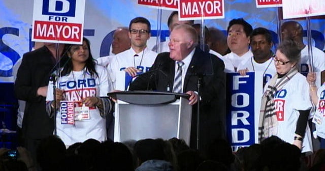 Rob Ford insists he deserves second chance in bid for re-election