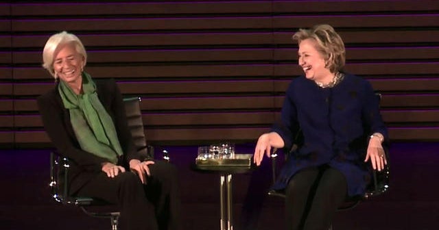 Clinton and Lagarde on their future as world leaders
