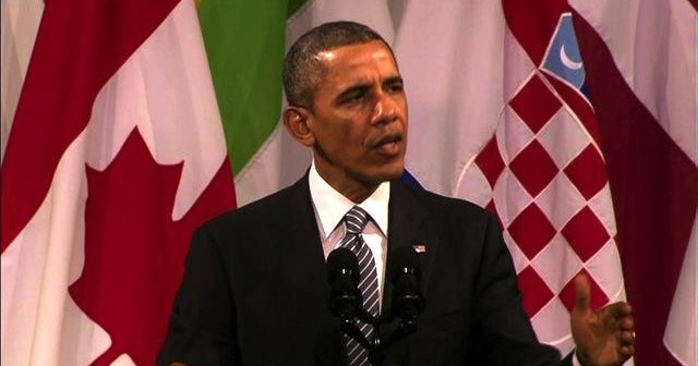 Obama: The borders of Europe cannot be redrawn with force