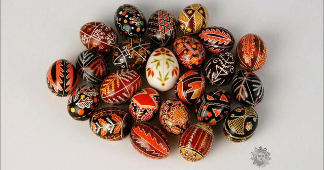 The art of Ukrainian Easter eggs