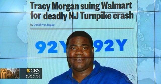 Headlines: Tracy Morgan suing Walmart for NJ Turnpike crash