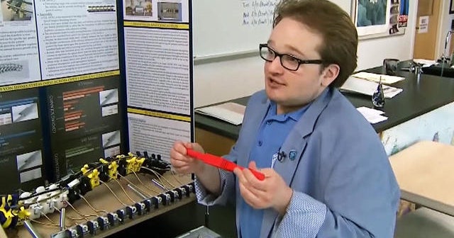HS senior designs spinal implant, wins Intel science award