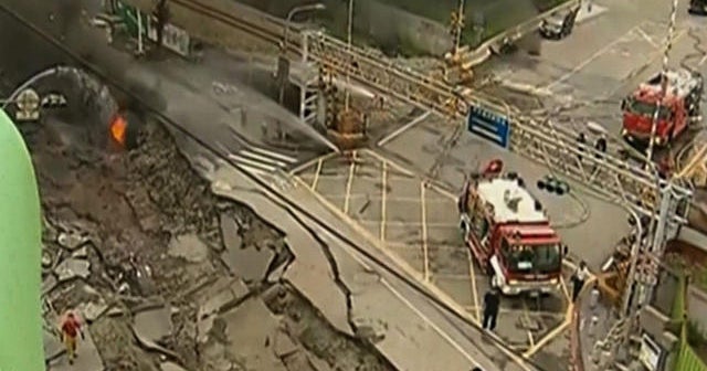 Taiwan underground gas explosion kills 25