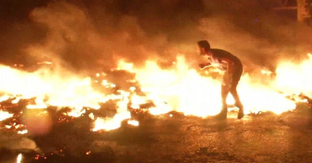Violent protests erupt in West Bank
