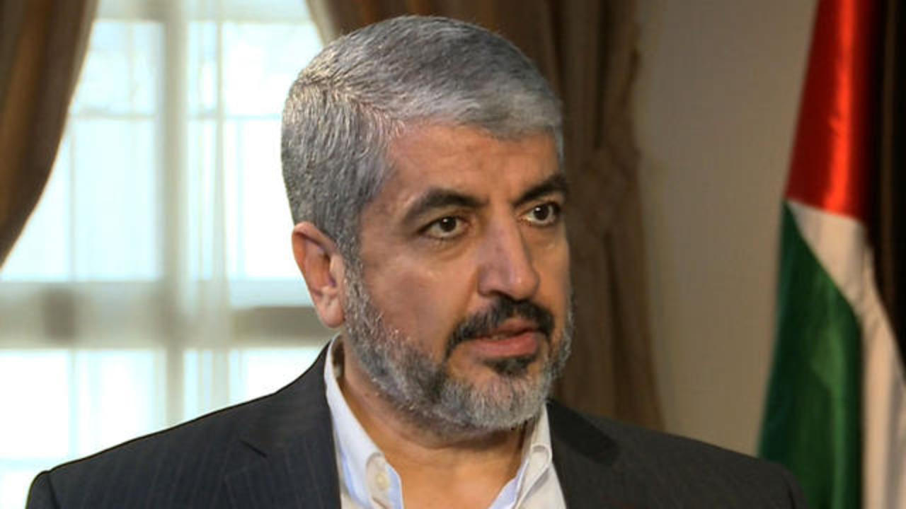 Hamas Leader Khaled Meshaal No Peace As Long As Israel Occupies Palestinian Lands Cbs News