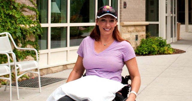 Paralyzed swimmer Amy Van Dyken-Rouen released from hospital