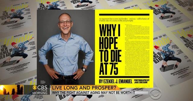 Why the fight against aging may not be worth it