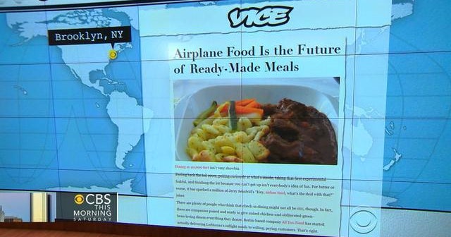 Headlines: Airplane food revolutionizing ready-made meals