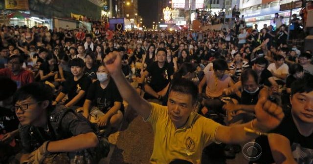 Hong Kong protests intensify