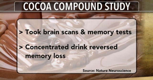 Flavonols in cocoa may boost brain function, study shows