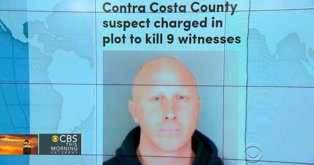 Headlines: California suspect charged in plot to kill 9 witnesses
