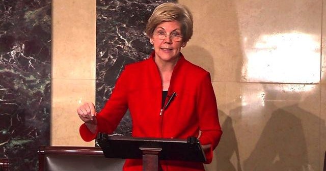 Elizabeth Warren to GOP: Strip "Wall Street giveaway" from spending bill Elizabeth Warren to GOP: Strip "Wall Street giveaway" from spending bill