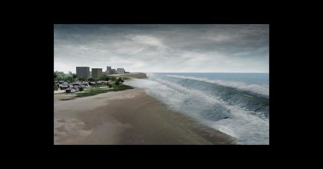 NOAA animation shows how a tsunami happens