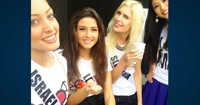 International spat over beauty queen selfie
