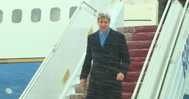 John Kerry in Ukraine as U.S. weighs sending weapons