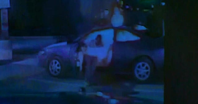 Dramatic car explosion caught on video CBS News