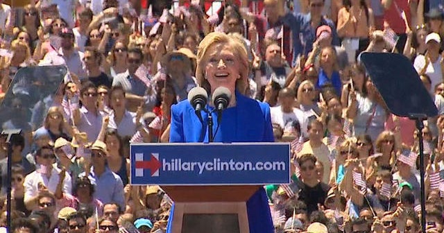 Hillary Clinton officially launches White House campaign