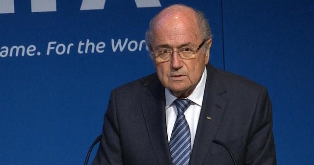 FIFA President Sepp Blatter stepping down amid scandal