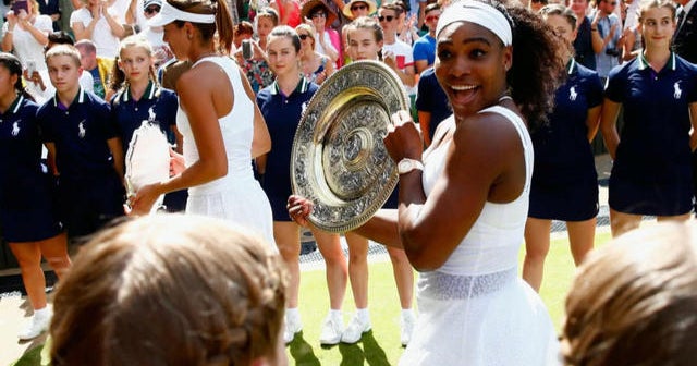Serena Williams wins fourth straight Grand Slam, Djokovic retains title at Wimbledon
