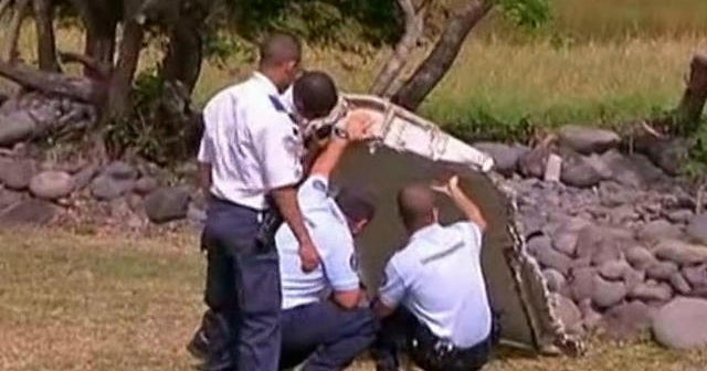 Plane debris possibly wreckage of MH370?