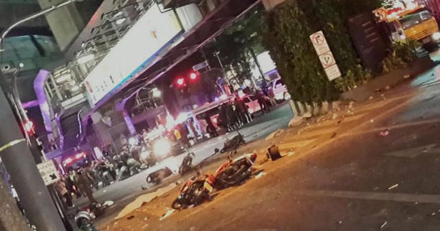 Deadly explosion near shrine in Bangkok