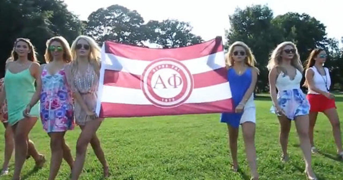 Alabama Sorority Criticized Over Recruitment Video Cbs News 7598