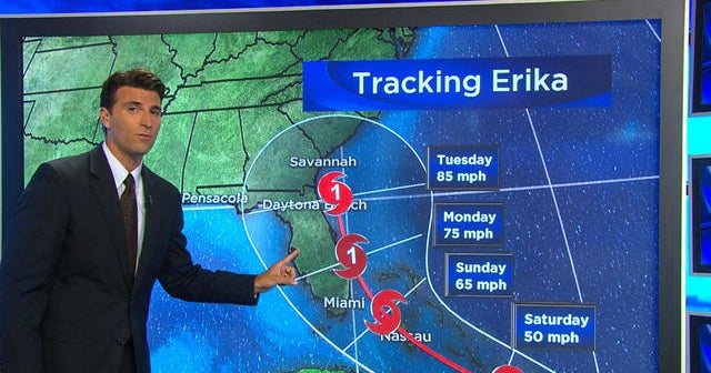 Tropical Storm Erika turns deadly, heads toward U.S.
