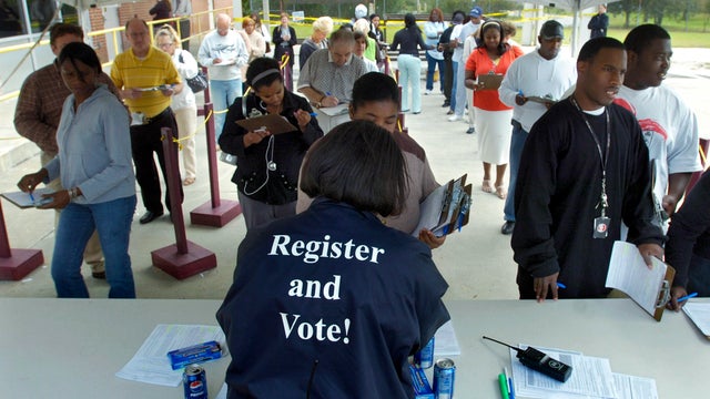 Georgians Go To The Polls During Early Voting Before General Election 