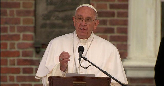 Pope Francis addresses religious liberty, immigration in speech Pope Francis addresses religious liberty, immigration in speech