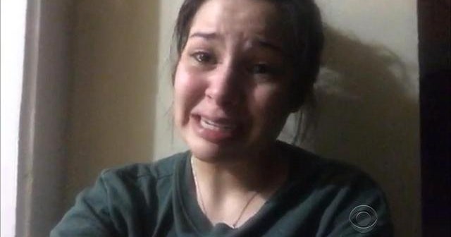 Young heroin addict films her own detox